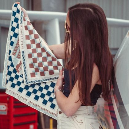 Wildust CLASSIC Bandana - Blue / Brown