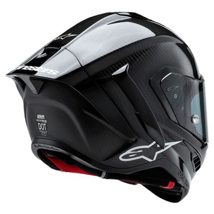 Alpinestars Supertech R10 Solid Integralhelm - Carbon / Schwarz