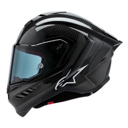 Alpinestars Supertech R10 Solid Integralhelm - Carbon / Schwarz