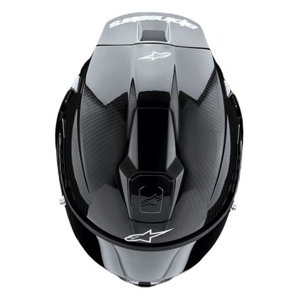 Alpinestars Supertech R10 Solid Integralhelm - Carbon / Schwarz