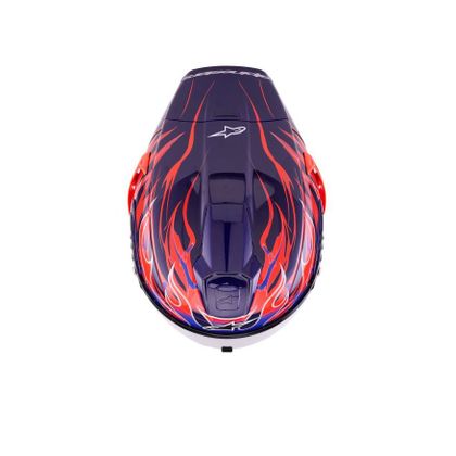 Casque intégral Alpinestars SUPERTECH R10 FLYTE - JORGE MARTIN - Violet / Rouge