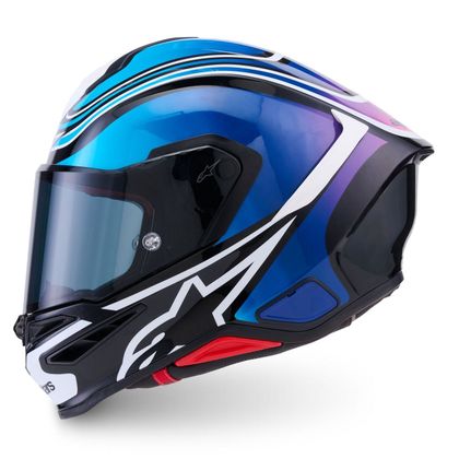 Casque intégral Alpinestars S-R7 ZEAL BRILLANT - Noir