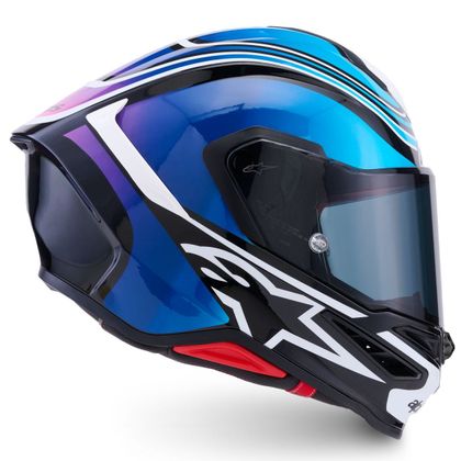 Casque intégral Alpinestars S-R7 ZEAL BRILLANT - Noir