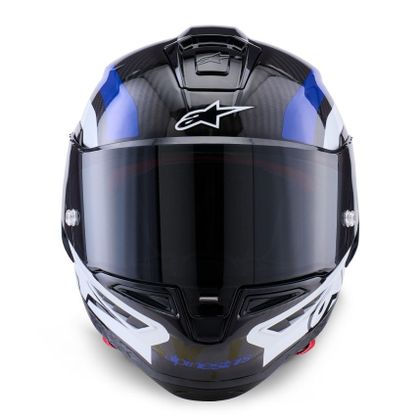 Casque intégral Alpinestars S-R10 ARIUS - Noir / Blanc