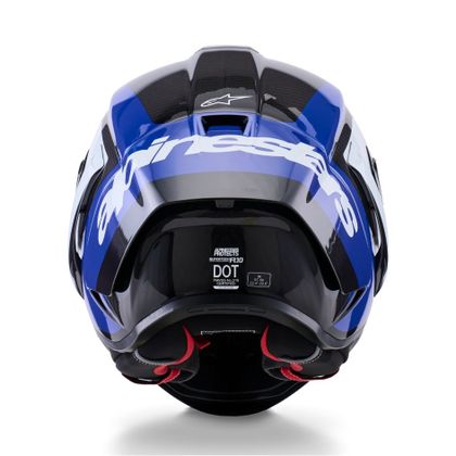 Casque intégral Alpinestars S-R10 ARIUS - Noir / Blanc