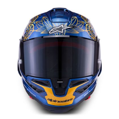Alpinestars S-R10 MARTHAINATOR Integraalhelm - Blauw / Zwart