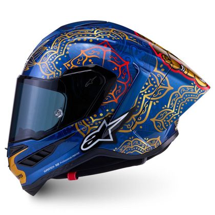 Alpinestars S-R10 MARTHAINATOR Integraalhelm - Blauw / Zwart