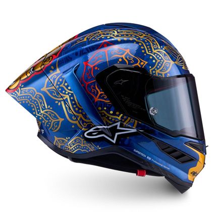 Alpinestars S-R10 MARTHAINATOR Integraalhelm - Blauw / Zwart