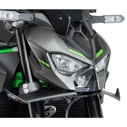 Spoiler Puig AILERONS ROADSTER FRONTAUX - Noir