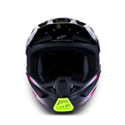 Kask cross Alpinestars S-M7 BLASTER 2027 - Czarny / Biały