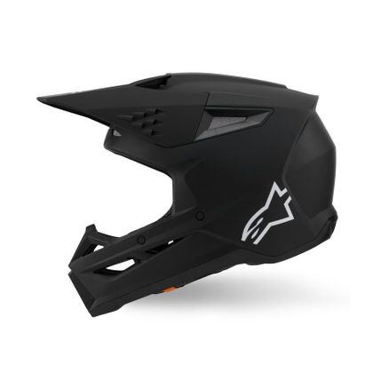 Alpinestars S-M3 SOLID 2025 Kruishelm - Zwart
