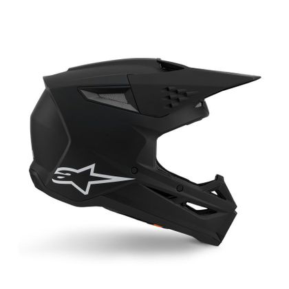 Alpinestars S-M3 SOLID 2025 Kruishelm - Zwart