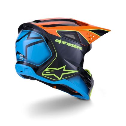 Alpinestars S-M3 FRAY 2025 Cross helmet - Black / Orange