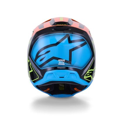 Alpinestars S-M3 FRAY 2025 Cross helmet - Black / Orange