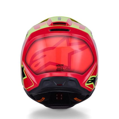 Alpinestars S-M3 FRAY 2025 Cross helmet - Black / Yellow