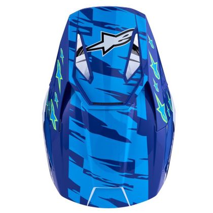 Casque cross Alpinestars S-M3 FALCON 2027 - Bleu / Blanc