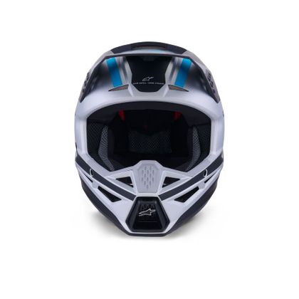 Alpinestars S-M3 HEAT 2025 Cross helmet - Grey / Blue