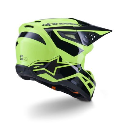 Alpinestars S-M3 HEAT 2025 Cross helmet - Yellow / Black