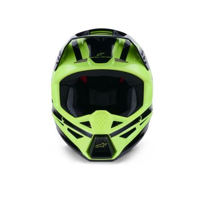 Alpinestars S-M3 HEAT 2025 Cross helmet - Yellow / Black