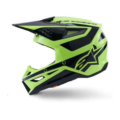 Alpinestars S-M3 HEAT 2025 Cross helmet - Yellow / Black