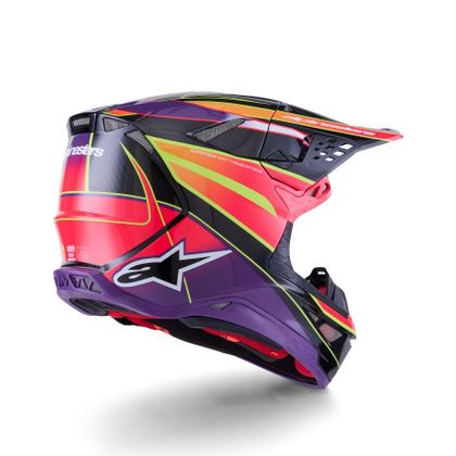 Alpinestars SUPERTECH S-M10 - ERA 2025 Kruishelm - Paars