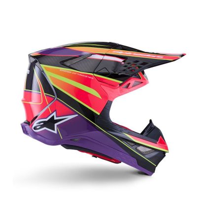 Alpinestars SUPERTECH S-M10 - ERA 2025 Kruishelm - Paars