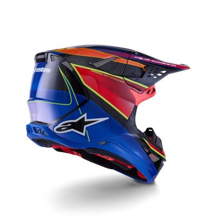 Alpinestars SUPERTECH S-M10 - ERA 2025 Kruishelm - Blauw / Rood
