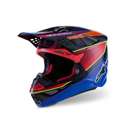 Alpinestars SUPERTECH S-M10 - ERA 2025 Kruishelm - Blauw / Rood Ref: AP3974 