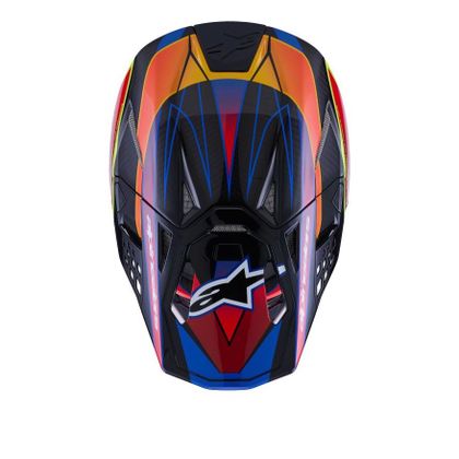 Alpinestars SUPERTECH S-M10 - ERA 2025 Kruishelm - Blauw / Rood