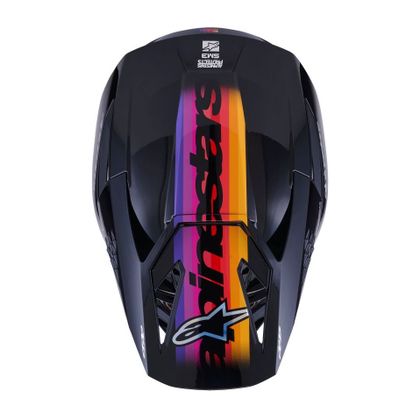 Casque cross Alpinestars S-M3 FORCE 2026 - Noir / Blanc