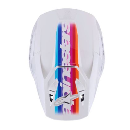 Casque cross Alpinestars S-M3 FORCE 2026 - Blanc