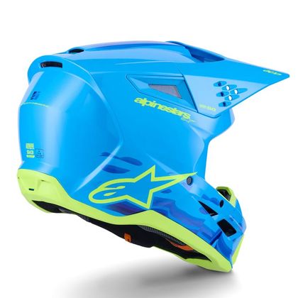 Alpinestars S-M3 FORCE 2025 Cross-Helm - Blau