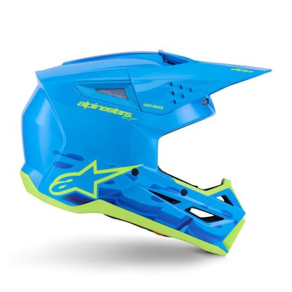 Alpinestars S-M3 FORCE 2025 Cross-Helm - Blau