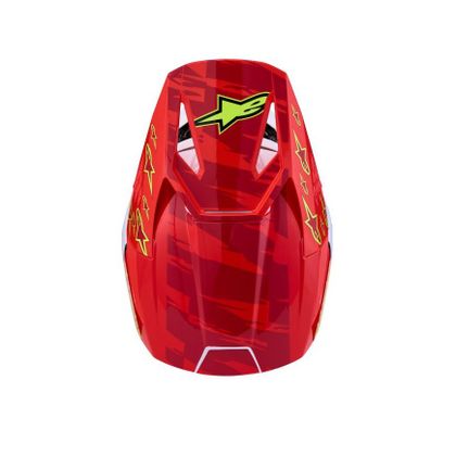 Casque cross Alpinestars S-M3 FALCON ENFANT - Rouge / Bleu