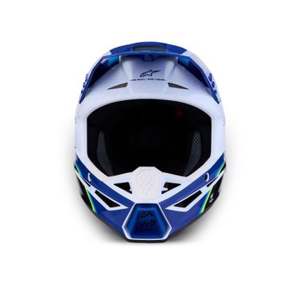 Alpinestars S-M3 FALCON KINDER Crosshelm - Blauw / Wit