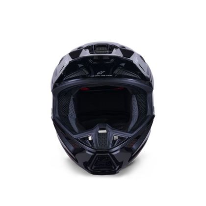 Alpinestars S-M7 SOLID 2025 Cross-Helm - Schwarz