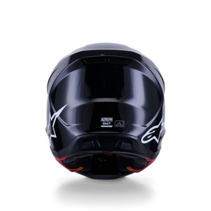 Alpinestars S-M7 SOLID 2025 Cross-Helm - Schwarz
