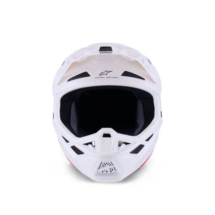Alpinestars S-M7 SOLID 2025 Cross-Helm - Weiß