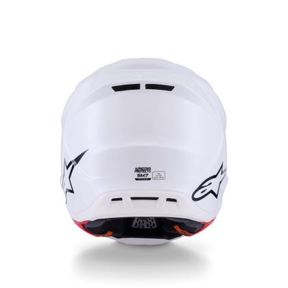 Alpinestars S-M7 SOLID 2025 Cross-Helm - Weiß
