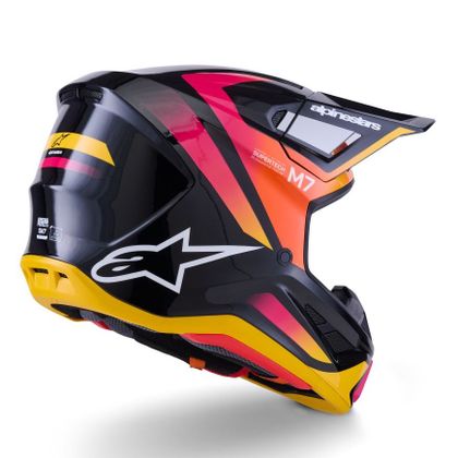 Alpinestars S-M7 RISE 2026 Cross-Helm - Schwarz