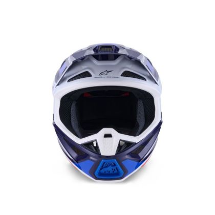 Alpinestars S-M7 RIS 2025 Cross helmet - Blue / White