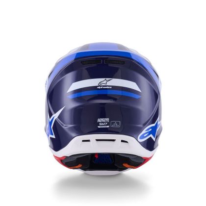Alpinestars S-M7 RIS 2025 Cross helmet - Blue / White