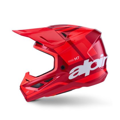 Alpinestars S-M7 COR 2025 Kruishelm - Zwart / Rood
