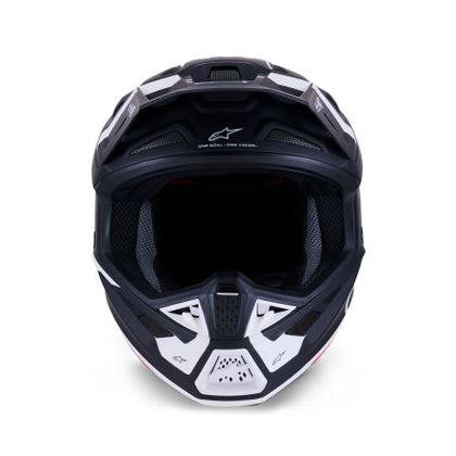 Casque cross Alpinestars S-M7 DASH 2025 - Noir / Blanc