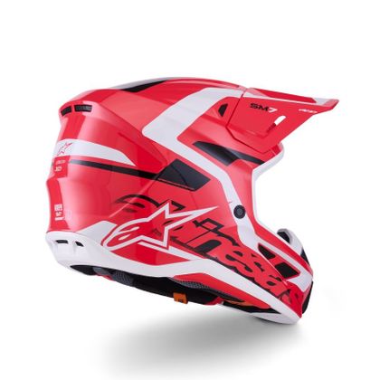 Casque cross Alpinestars S-M7 DEED 2025 - Rouge