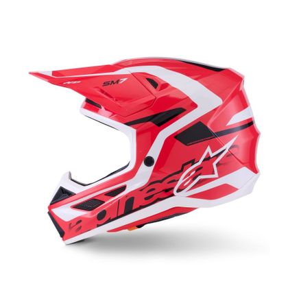 Casque cross Alpinestars S-M7 DEED 2025 - Rouge