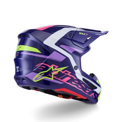 Alpinestars S-M7 DEED 2025 Cross-Helm - Lila