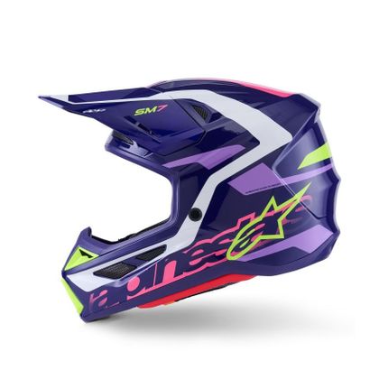 Alpinestars S-M7 DEED 2025 Cross-Helm - Lila