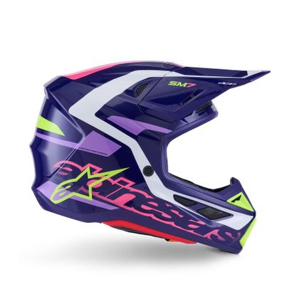 Alpinestars S-M7 DEED 2025 Cross-Helm - Lila