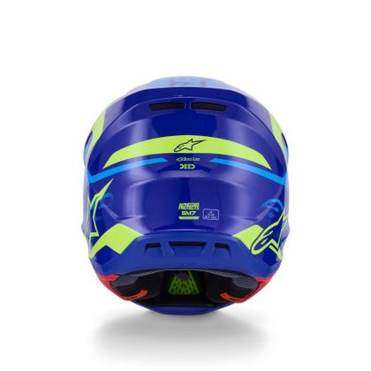 Alpinestars S-M7 DEED 2025 Cross-Helm - Schwarz / Gelb